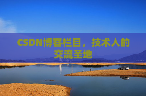 CSDN博客栏目，技术人的交流圣地